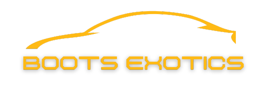 Boots Exotics Logo Yellow Horizontal